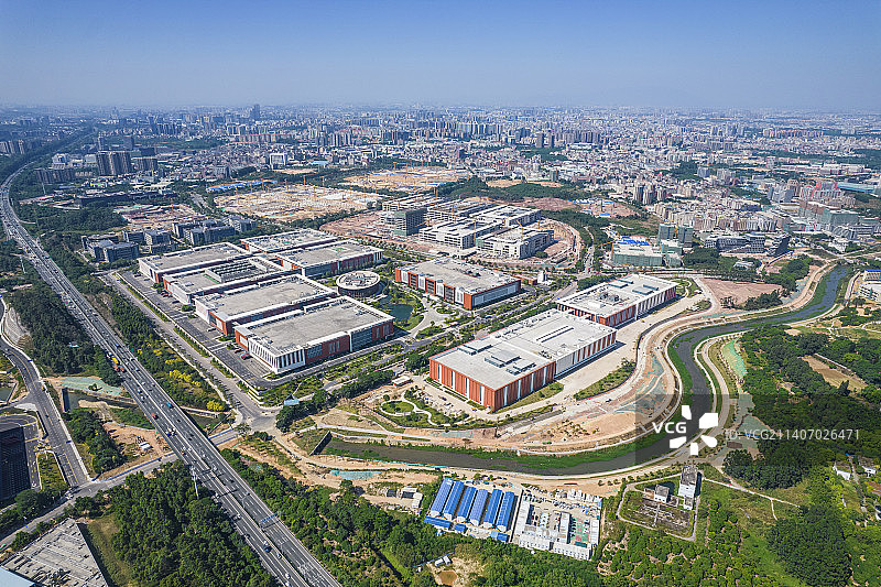 东莞团泊洼 东莞松山湖团泊洼 松山湖科学城图片素材