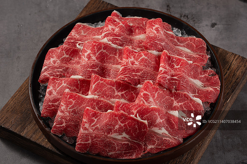 雪花肥牛图片素材