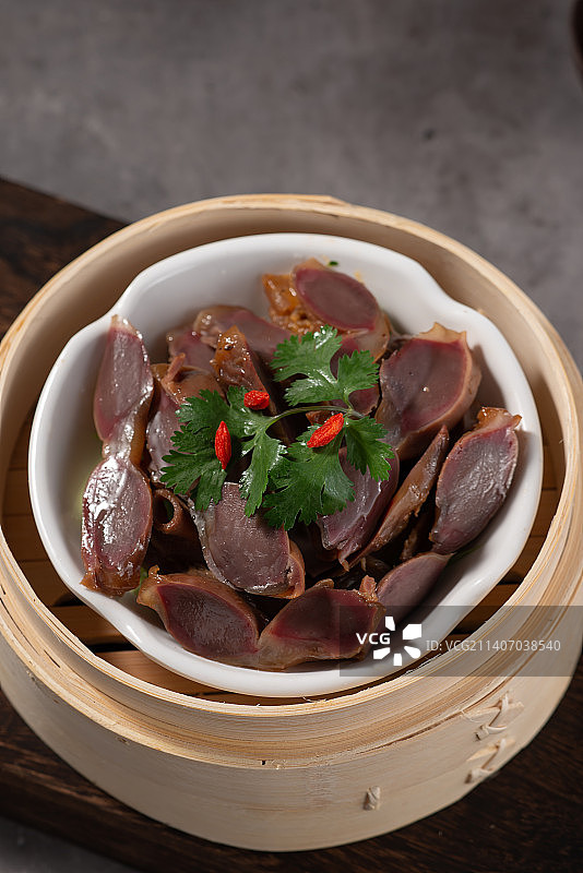 卤鸭胗图片素材