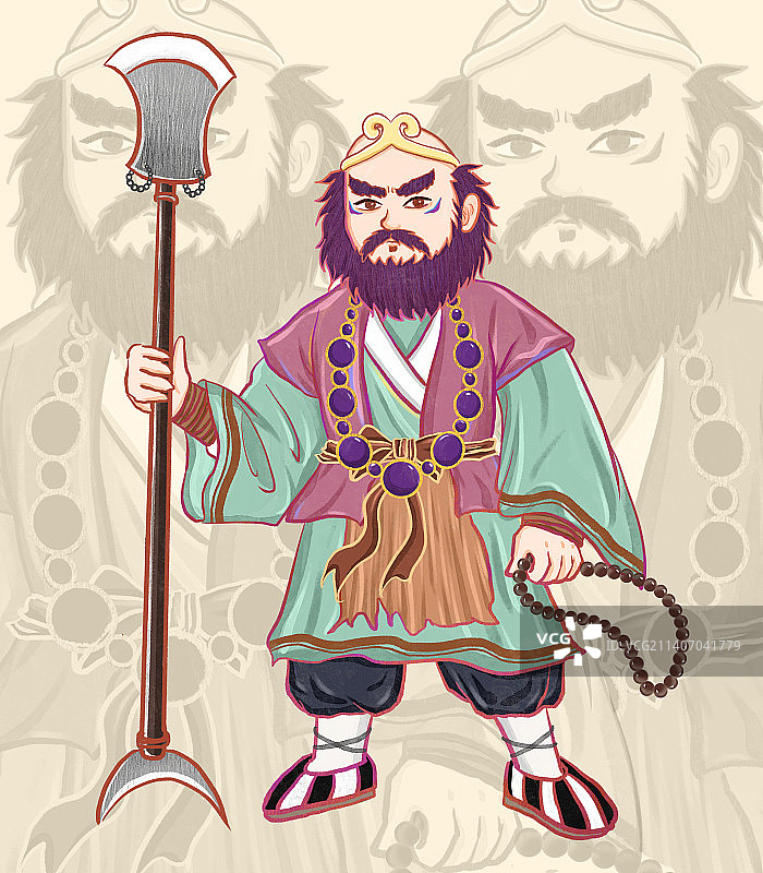 沙和尚卡通图片素材