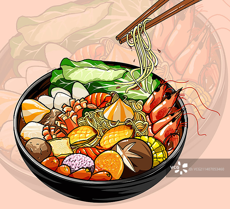 麻辣烫图片素材