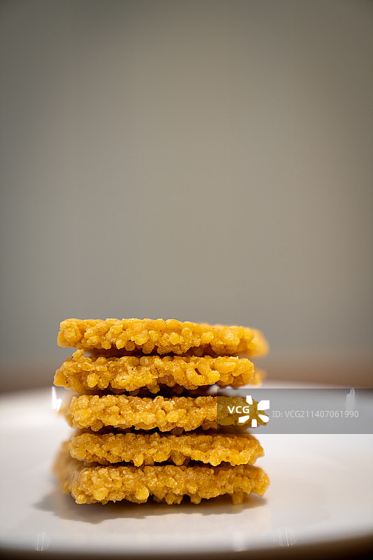 咸蛋黄锅巴图片素材