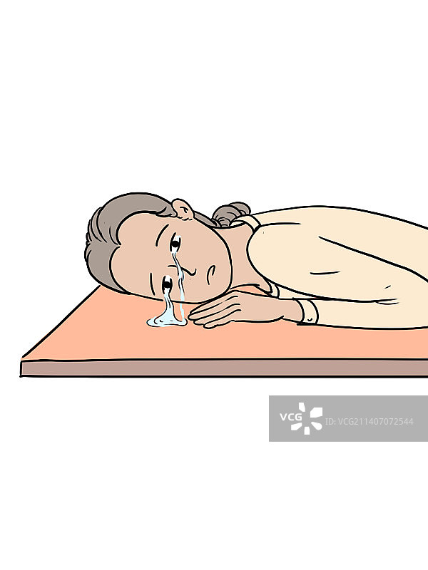 伤心的妈妈图片素材