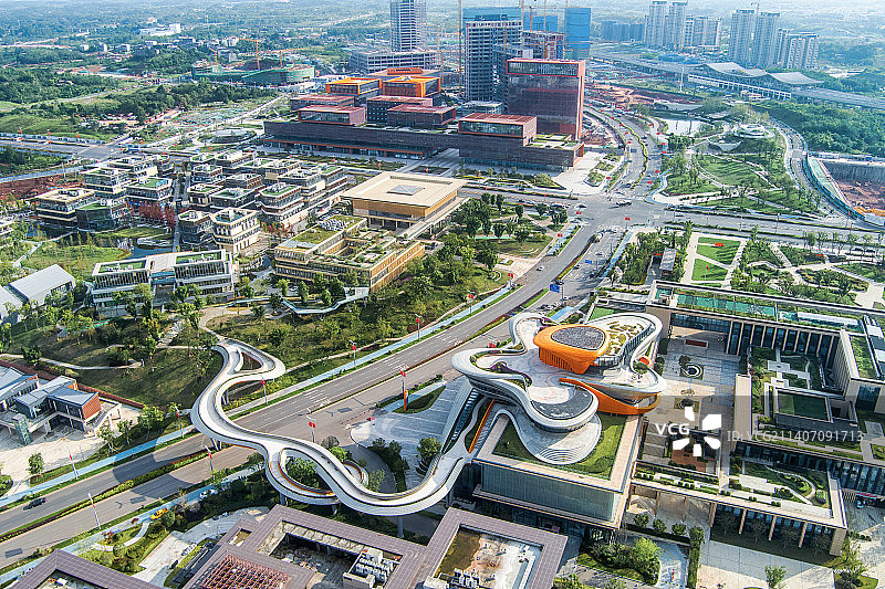 东部新区规划展示中心图片素材