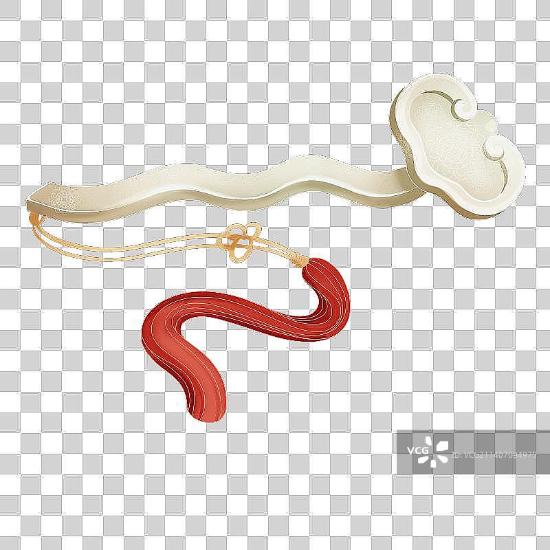 国潮喜庆如意过节插画图片素材