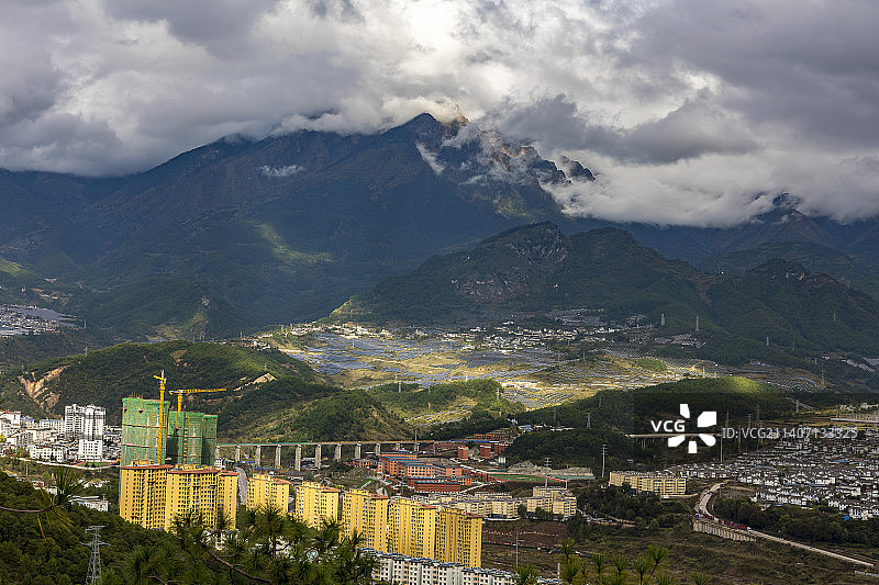 航拍视角下的图片素材