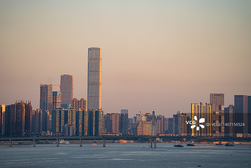 福元路大桥图片素材
