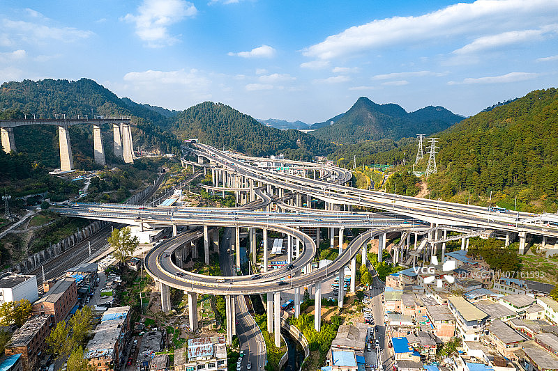贵阳黔春立交桥图片素材