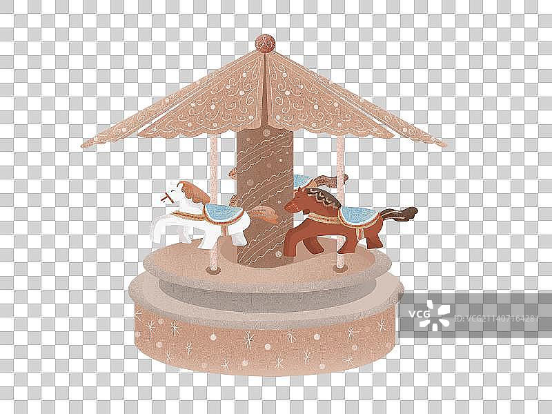 旋转木马图片素材