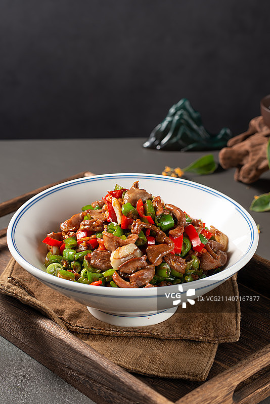 小炒鸡杂图片素材