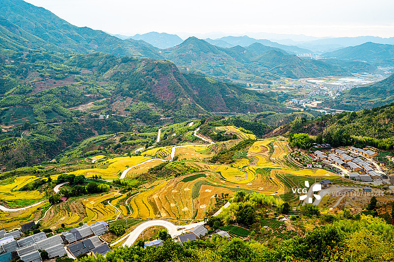 政和念山云上梯田图片素材