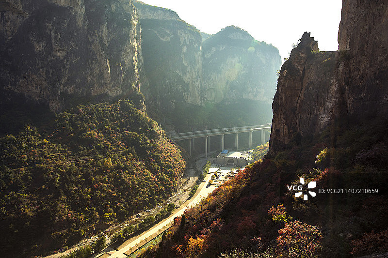太行山秋色图片素材