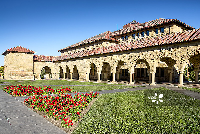 斯坦福大学，Stanford University，加州，硅谷，校园，精英，新常春藤图片素材