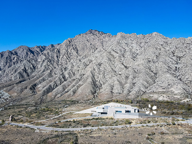 宁夏银川贺兰山岩画景区岩画拓片图片素材