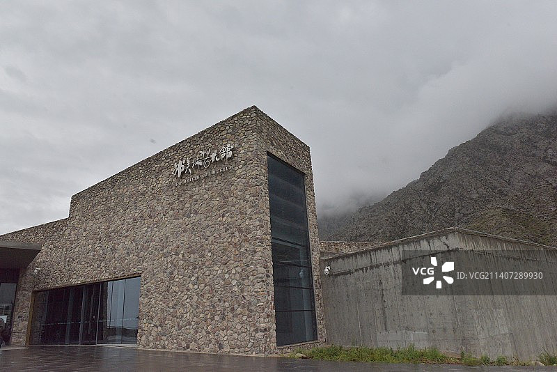 宁夏银川贺兰山岩画景区岩画拓片图片素材