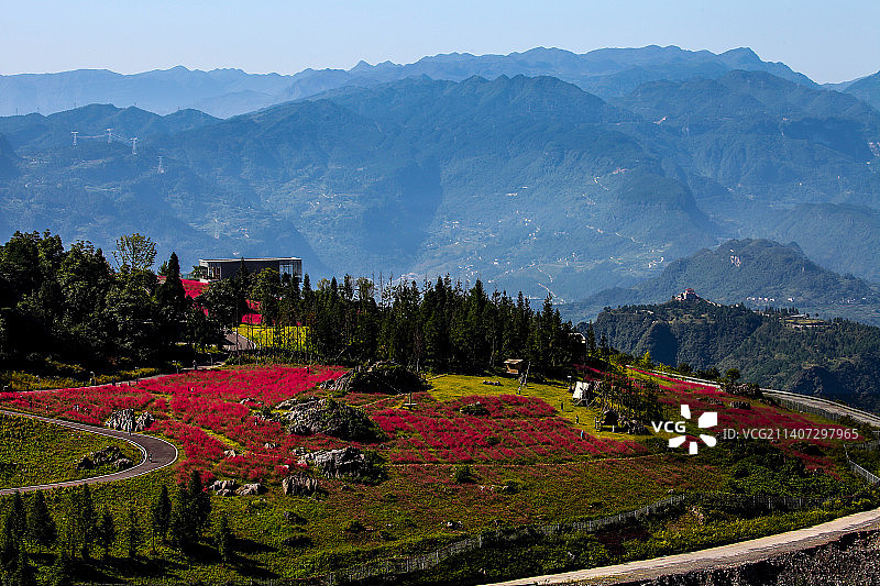 武陵山风光图片素材