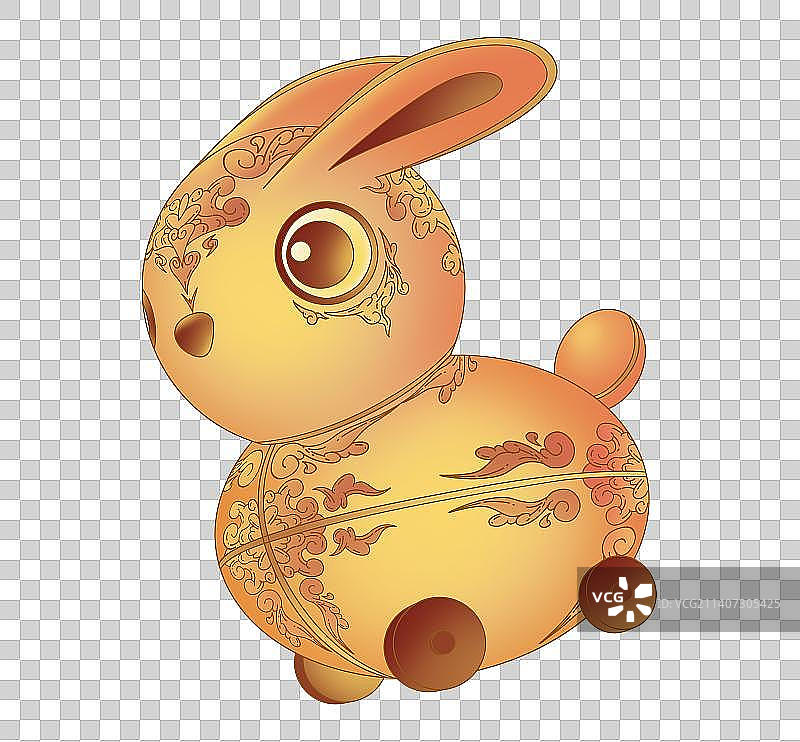 兔子灯笼图片素材