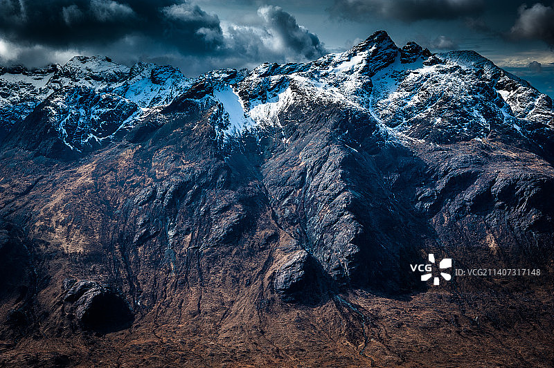 雪山风光，英国图片素材