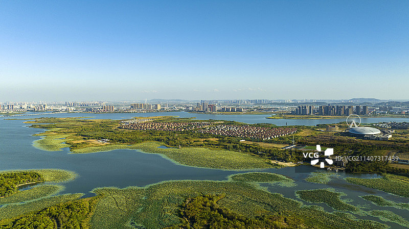 武汉蔡甸后官湖住宅图片素材