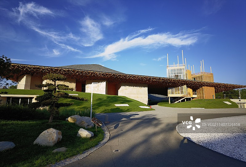 云南省大理杨丽萍大剧院图片素材