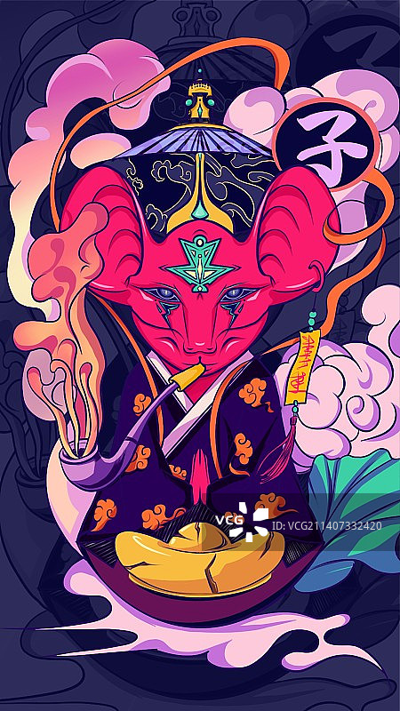 十二生肖-鼠图片素材