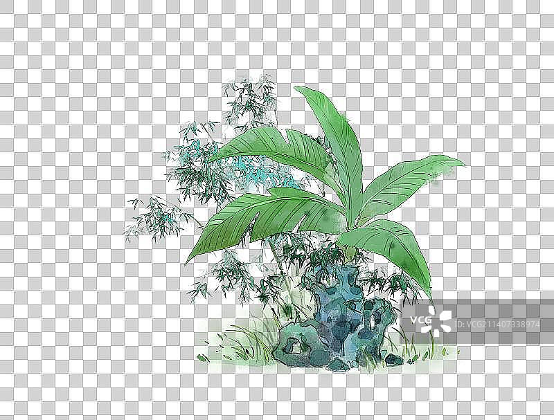 假山景观图片素材