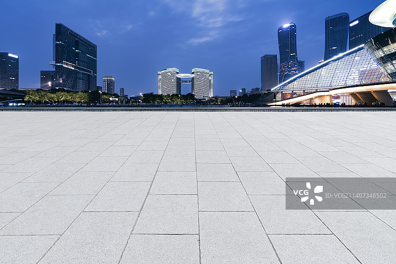 杭州西湖风景地面平台汽车广告背景图图片素材