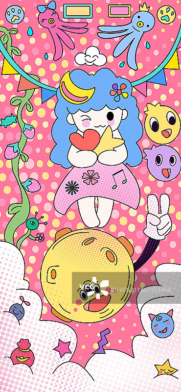 线性插画图片素材