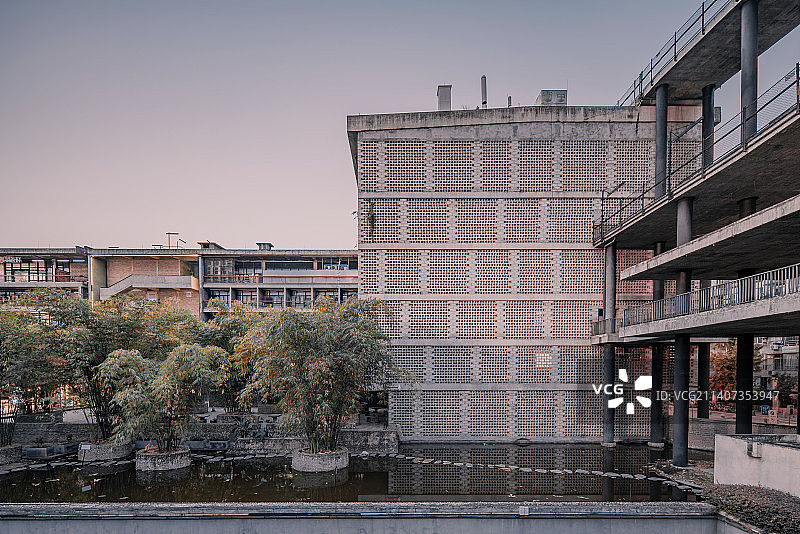 成都青羊区 西村 贝森大院图片素材