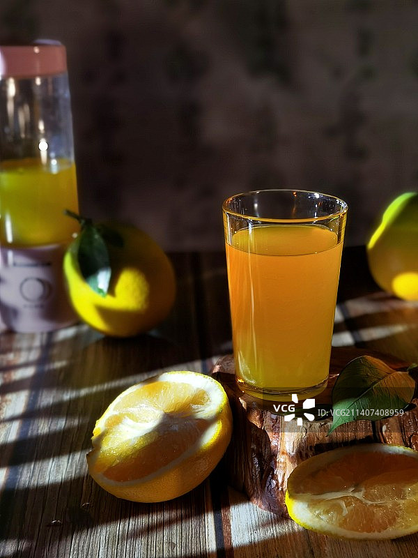 鲜橙汁图片素材