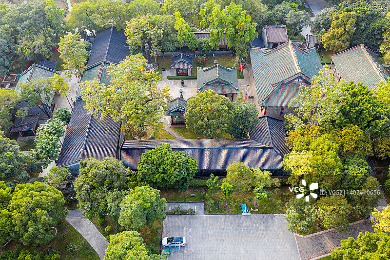 航拍广州南海神庙 波罗庙 海洋文化信仰图片素材