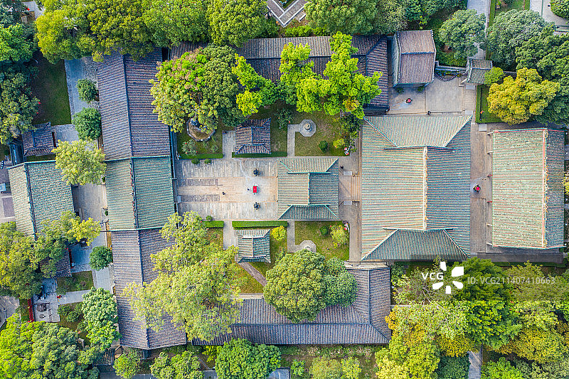 航拍广州南海神庙 波罗庙 海洋文化信仰图片素材