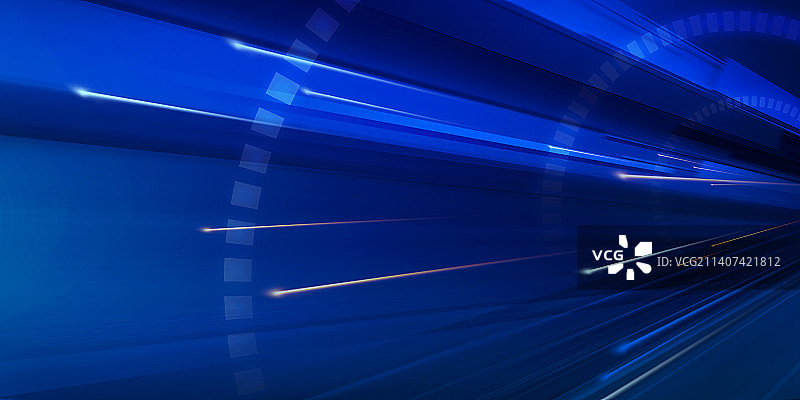 抽象科技VR虚拟与现实蓝色放射图片素材