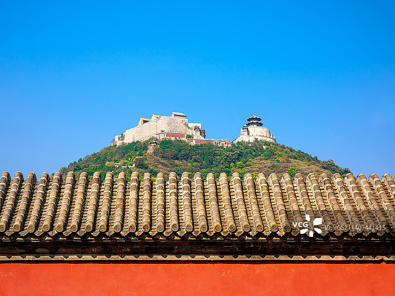 北京平谷丫髻山风光图片素材