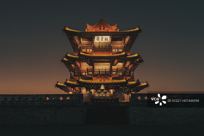 肇庆披云楼图片素材