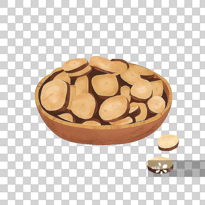 中国传统中药材甘草免抠PNG元素图片素材