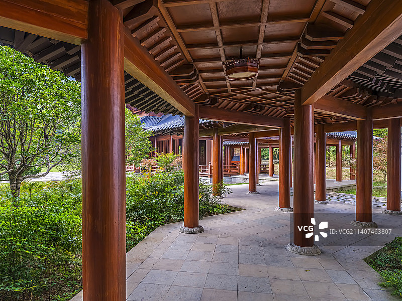 绍兴兰亭天章寺图片素材