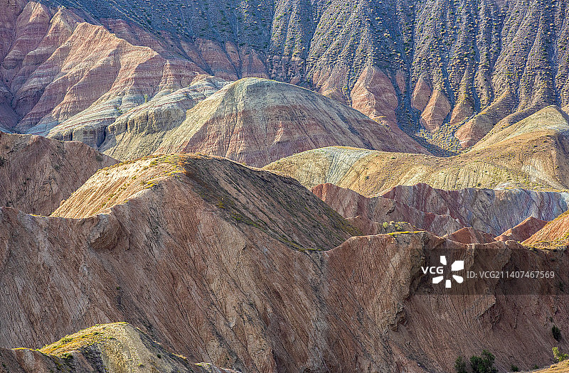 克拉玛依独山子 泥火山图片素材