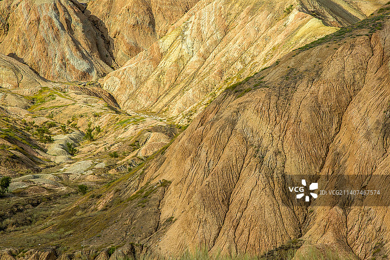 克拉玛依独山子 泥火山图片素材