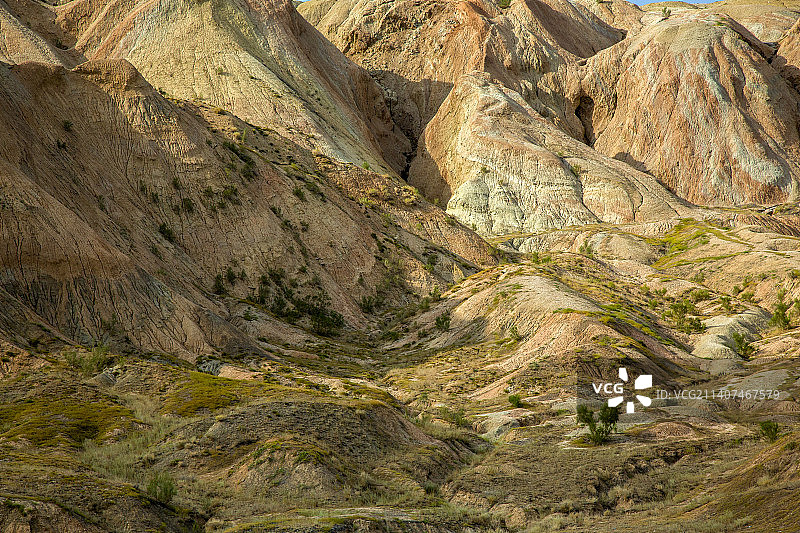 克拉玛依独山子 泥火山图片素材