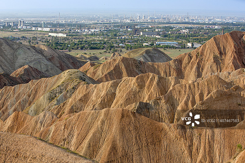 克拉玛依独山子 泥火山图片素材