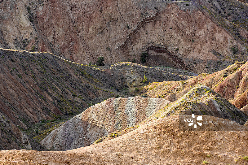 克拉玛依独山子 泥火山图片素材