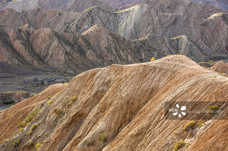 克拉玛依独山子 泥火山图片素材