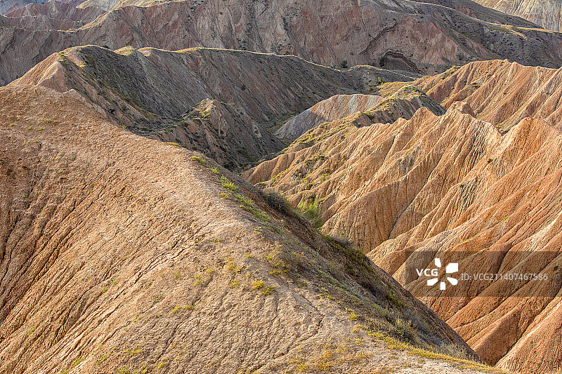 克拉玛依独山子 泥火山图片素材