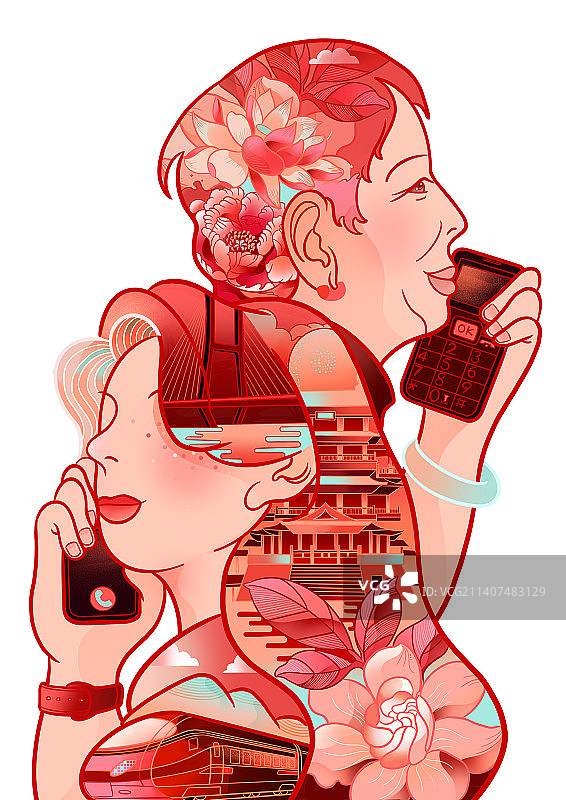 夏至人物篇图片素材