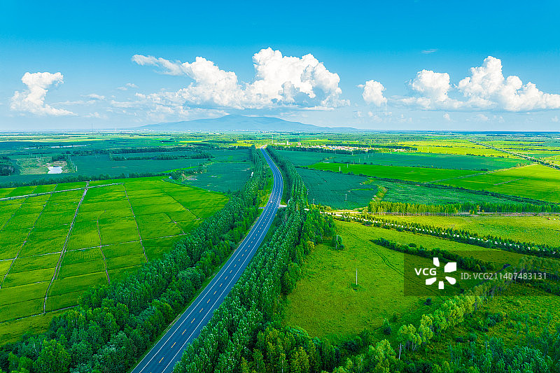 黑龙江三江平原图片素材