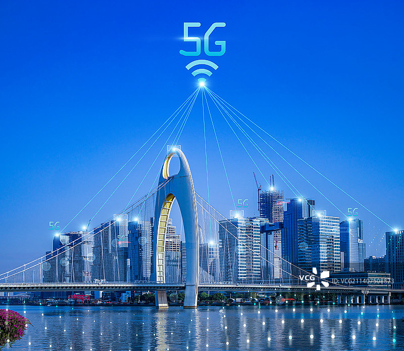 5G赋能保障网络覆盖城市乡镇科技产业落地千兆工业互联网传感器语音图像影像机器学习数据挖掘实验教育图片素材