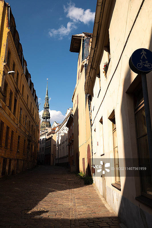 立陶宛首都里加风景图片素材