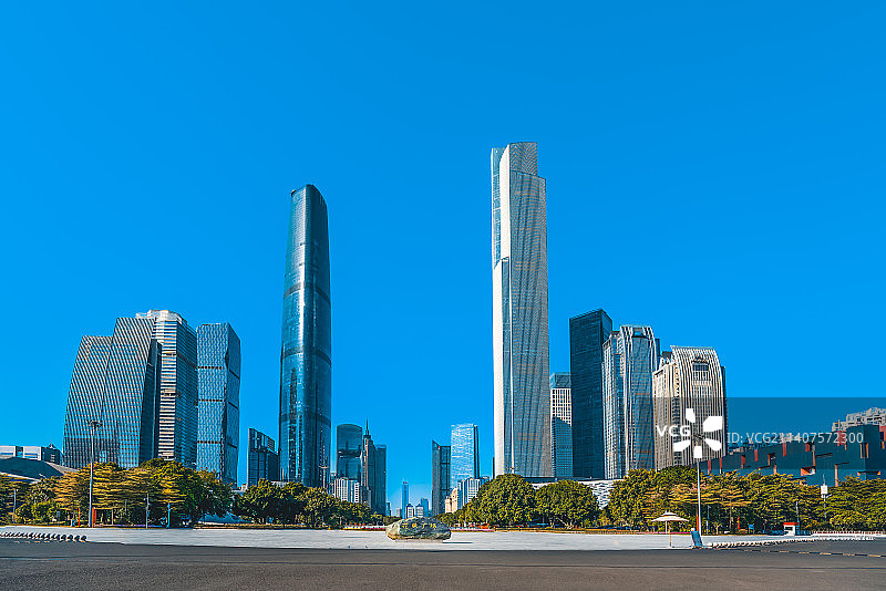 广州珠江新城花城广场图片素材