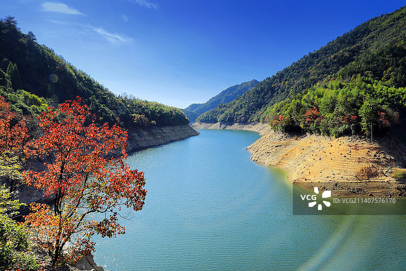 秋日太湖源图片素材